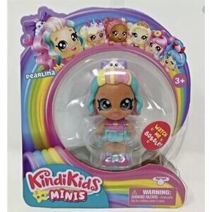 Kindi Kids Minis PEARLINA BobbleHead Collectible‎ Figurine Posable 3” New